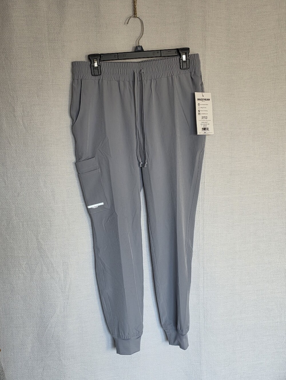 Skechers Barco Theory Women's 4-Pocket Stretch Cargo Jogger Scrub Pants - P/S